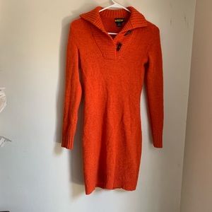 Rugby sweater dress